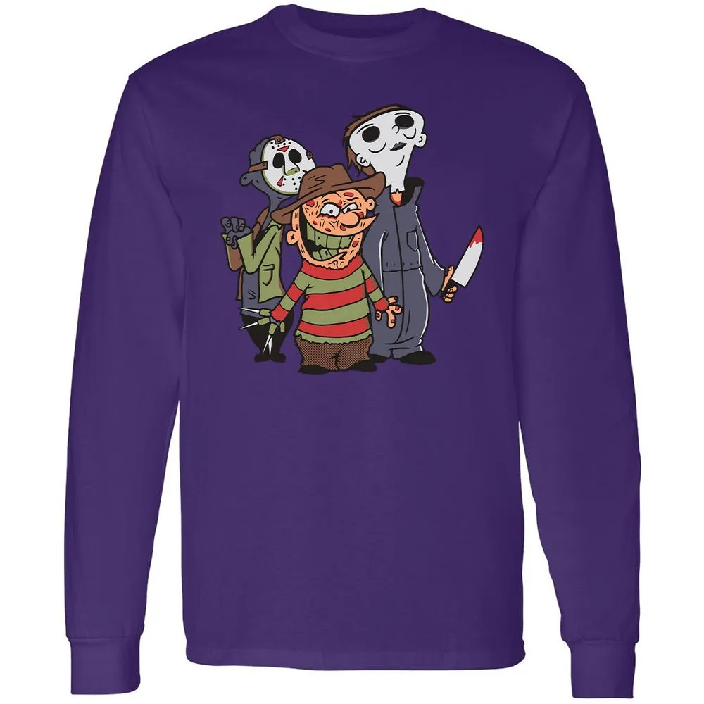 Long Sleeve T-Shirt - 97WXEHEV - Purple - 13