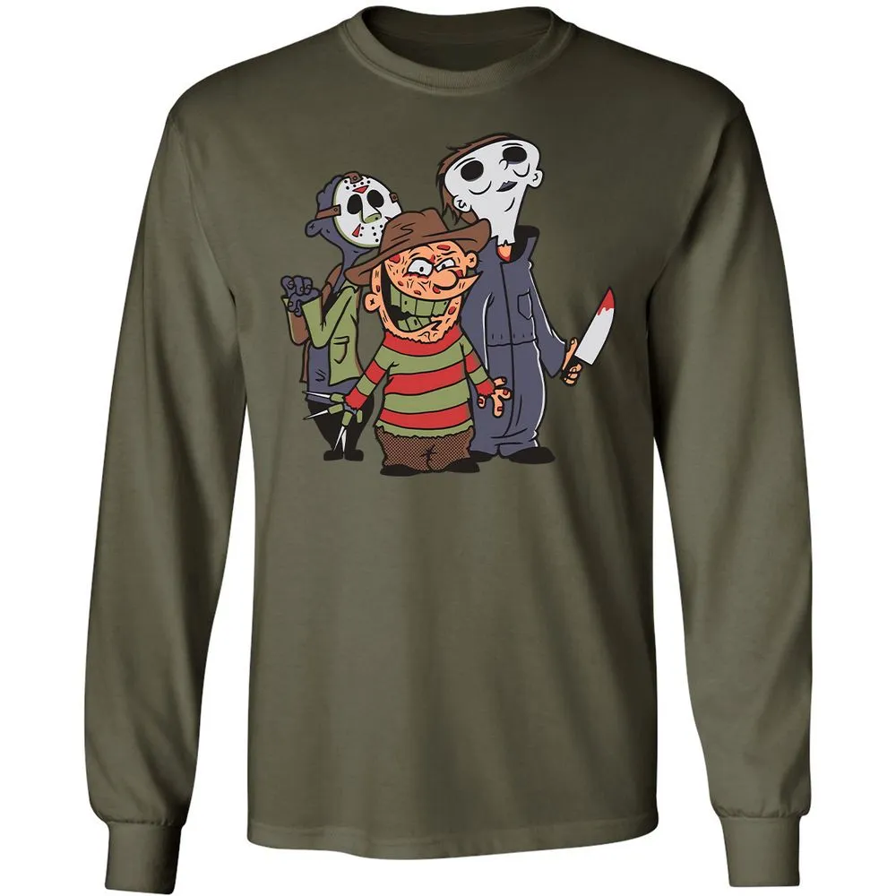 Long Sleeve T-Shirt - 97WXEHEV - Military Green - 16