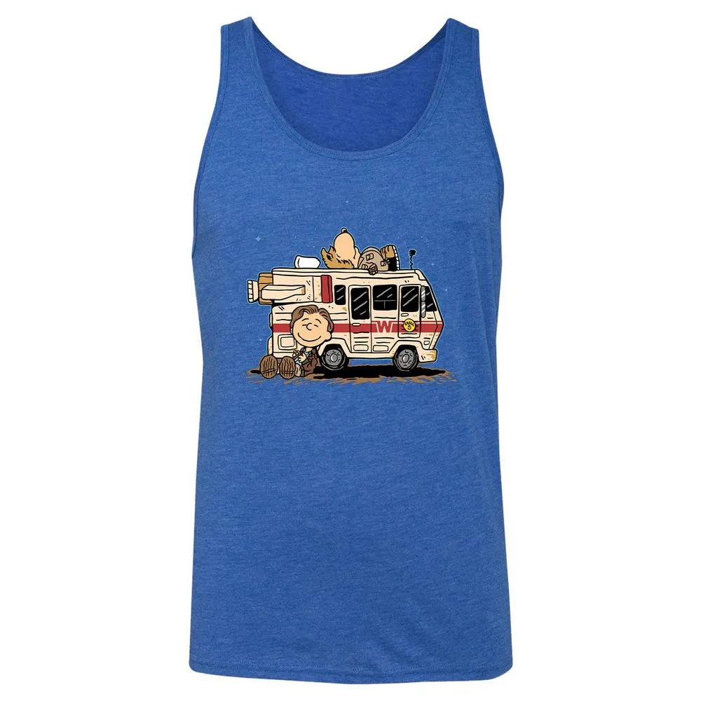 Unisex Jersey Tank - JEBQUW3K - True Royal Triblend - 12