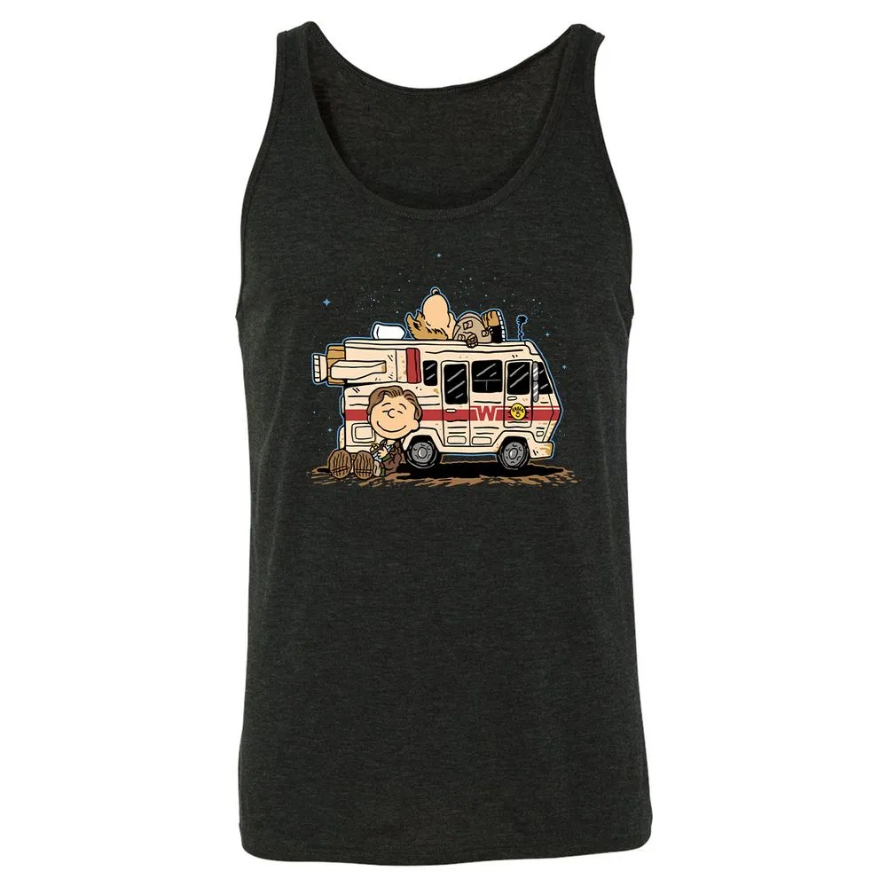 Unisex Jersey Tank - JEBQUW3K - Charcoal Black Triblend - 5