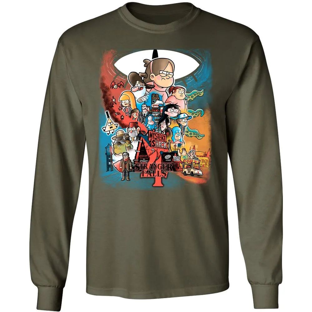 Long Sleeve T-Shirt - 95JZ9VZ4 - Military Green - 16