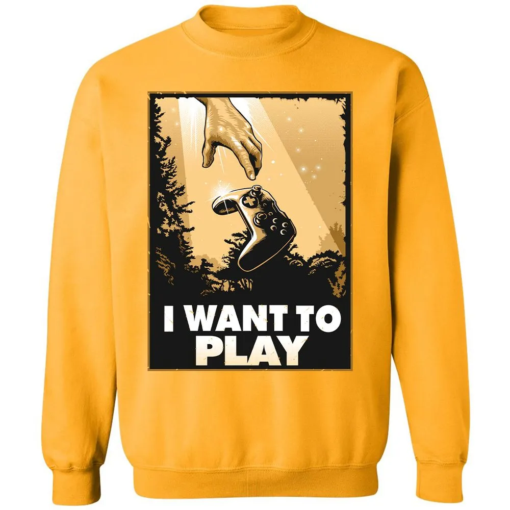 Classic Unisex Sweatshirt - W58TL4SJ - Gold - 11