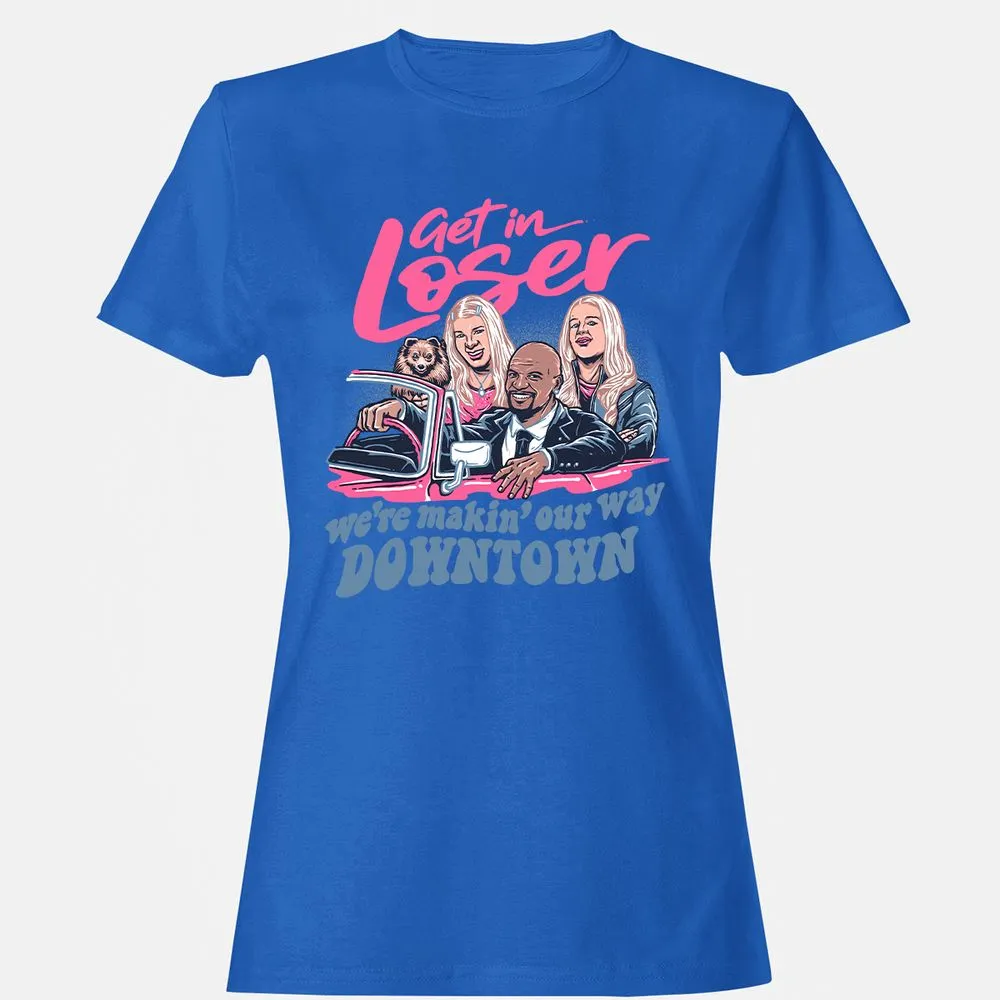 Women's T-Shirt - 7J6EAW8K - Royal - 14