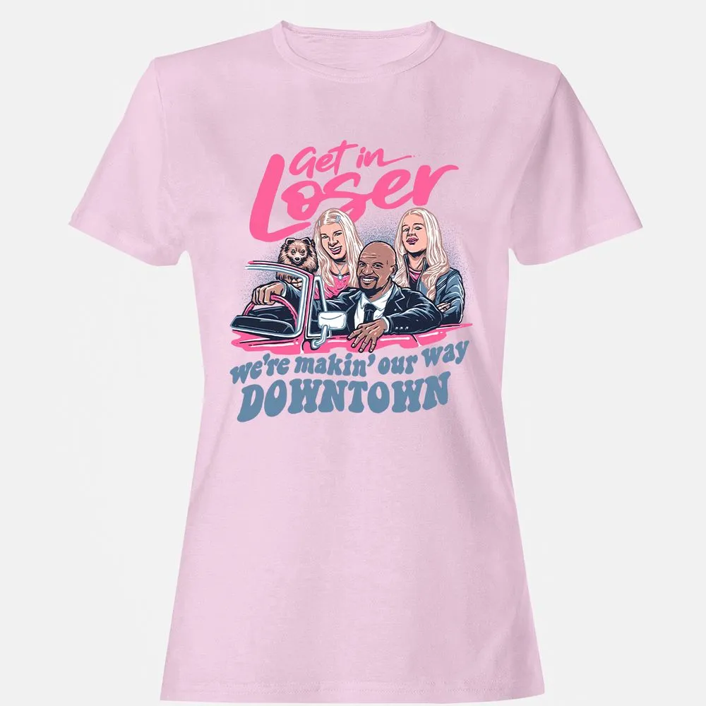 Women's T-Shirt - 7J6EAW8K - Light Pink - 9