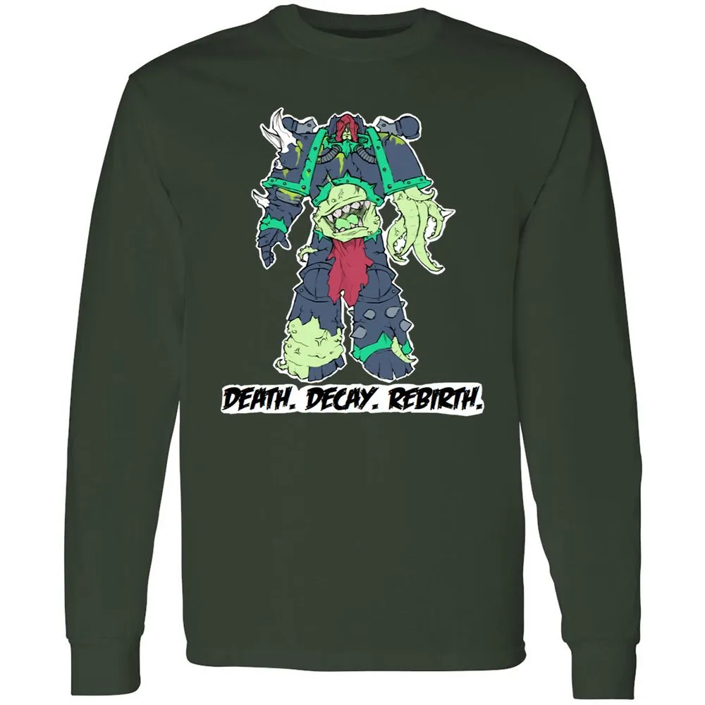 Long Sleeve T-Shirt - 2LFAR8Q4 - Forest Green - 4