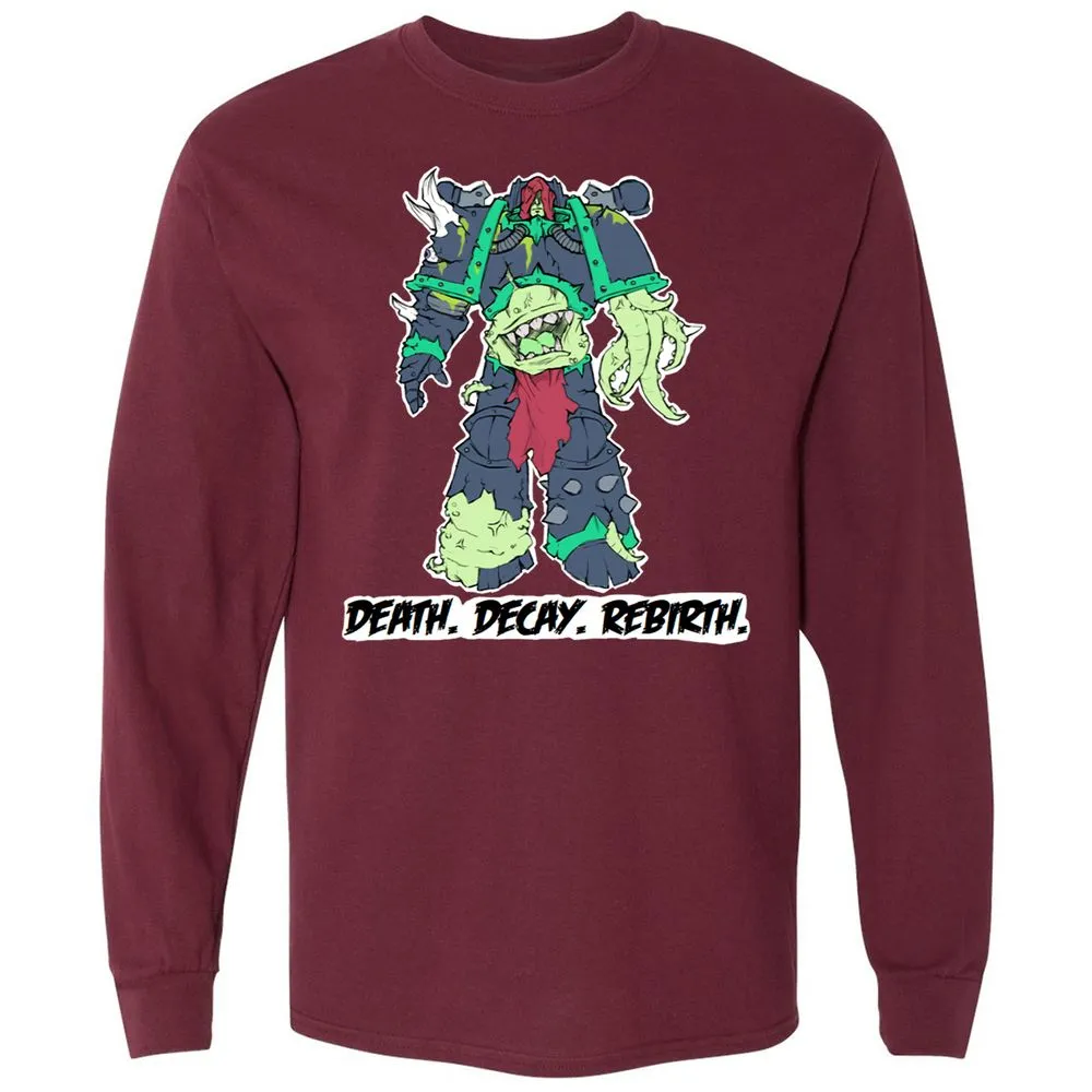 Long Sleeve T-Shirt - 2LFAR8Q4 - Maroon - 11