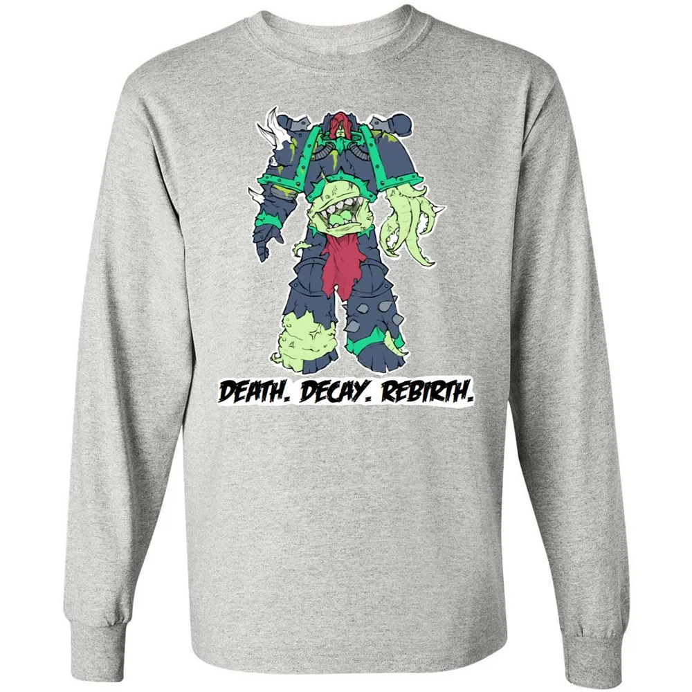 Long Sleeve T-Shirt - 2LFAR8Q4 - Ash - 7