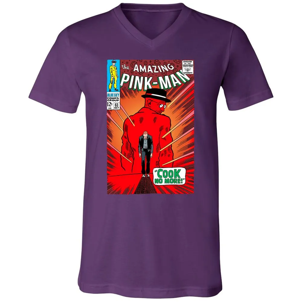 Unisex V-Neck T-Shirt - SK6CWFYK - Team Purple - 9
