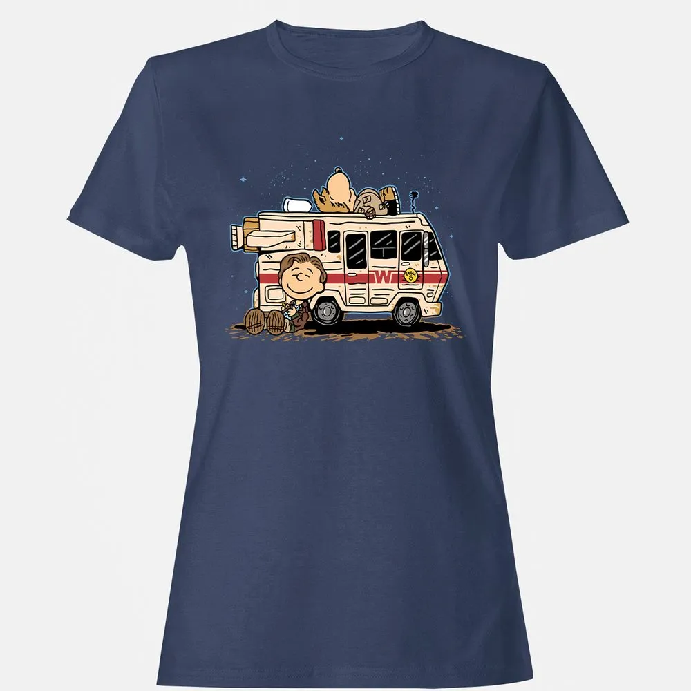Women's T-Shirt - 9EP1QK2M - Navy - 10