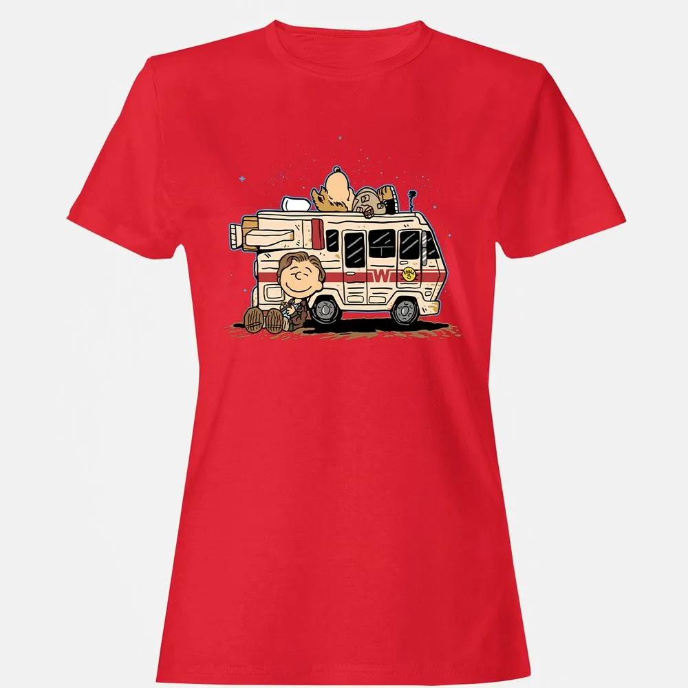 Women's T-Shirt - 9EP1QK2M - Red - 13