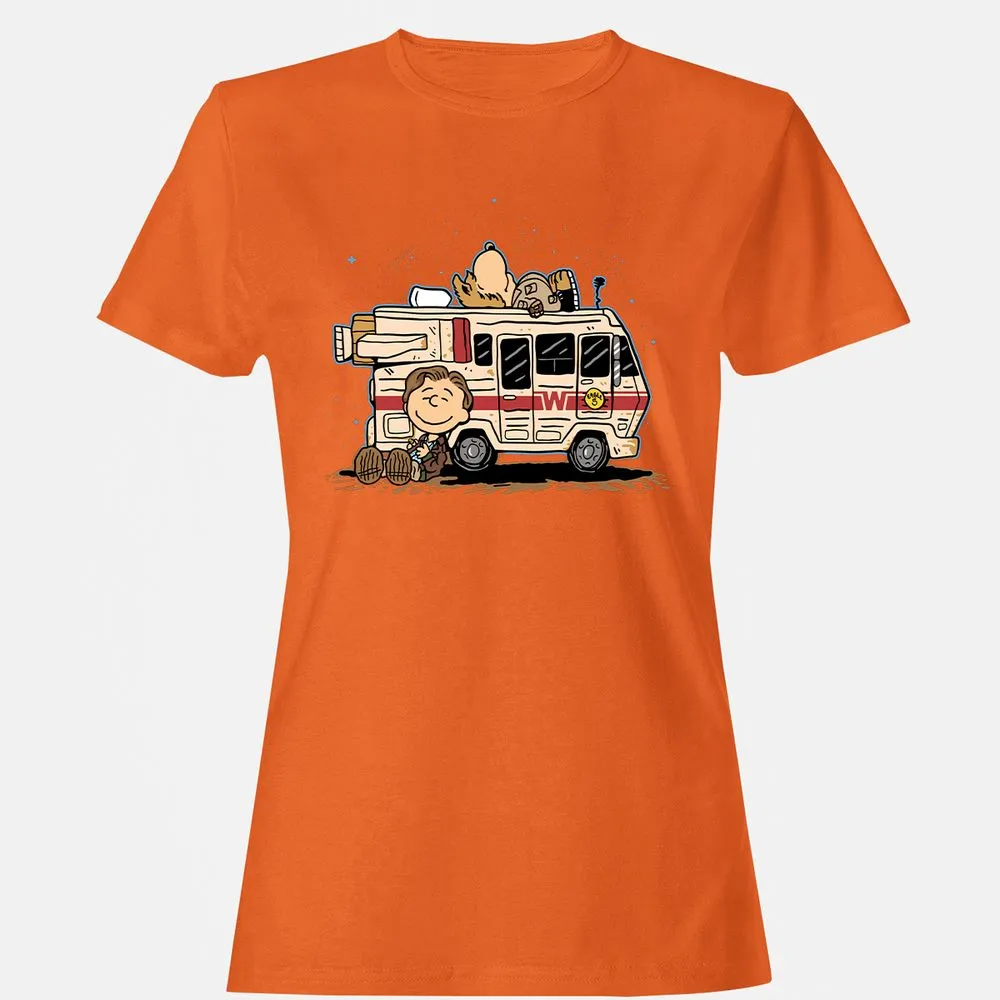 Women's T-Shirt - 9EP1QK2M - Orange - 11