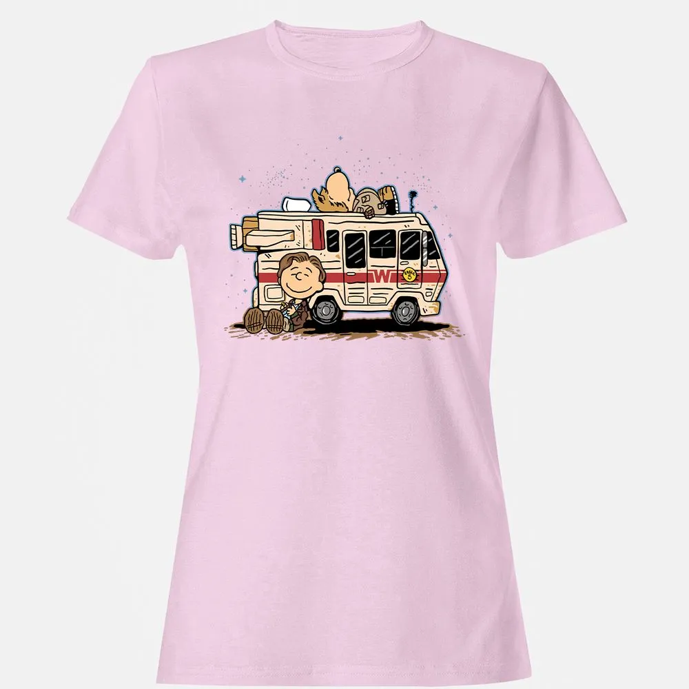 Women's T-Shirt - 9EP1QK2M - Light Pink - 9