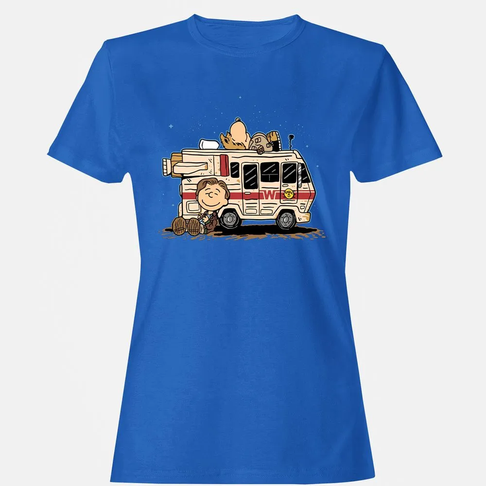 Women's T-Shirt - 9EP1QK2M - Royal - 14