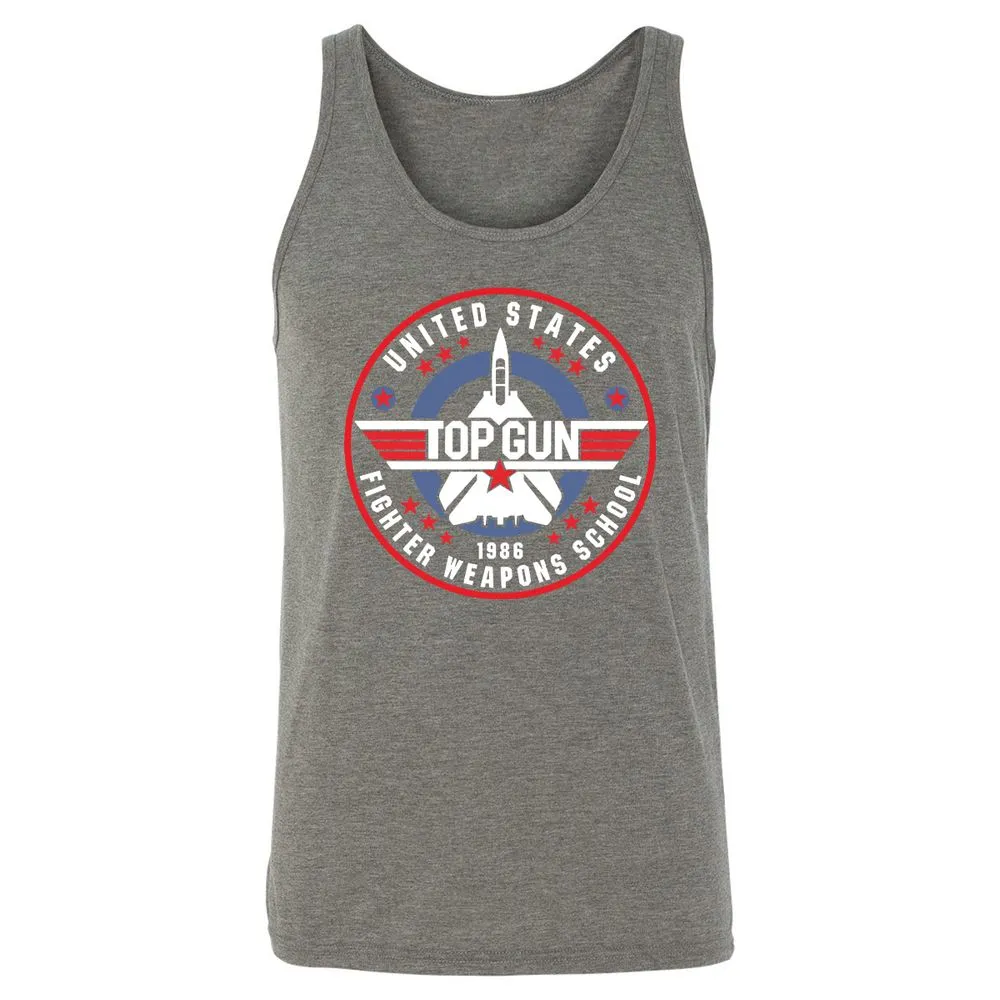 Unisex Jersey Tank - TZCHAAAT - Grey Triblend - 8