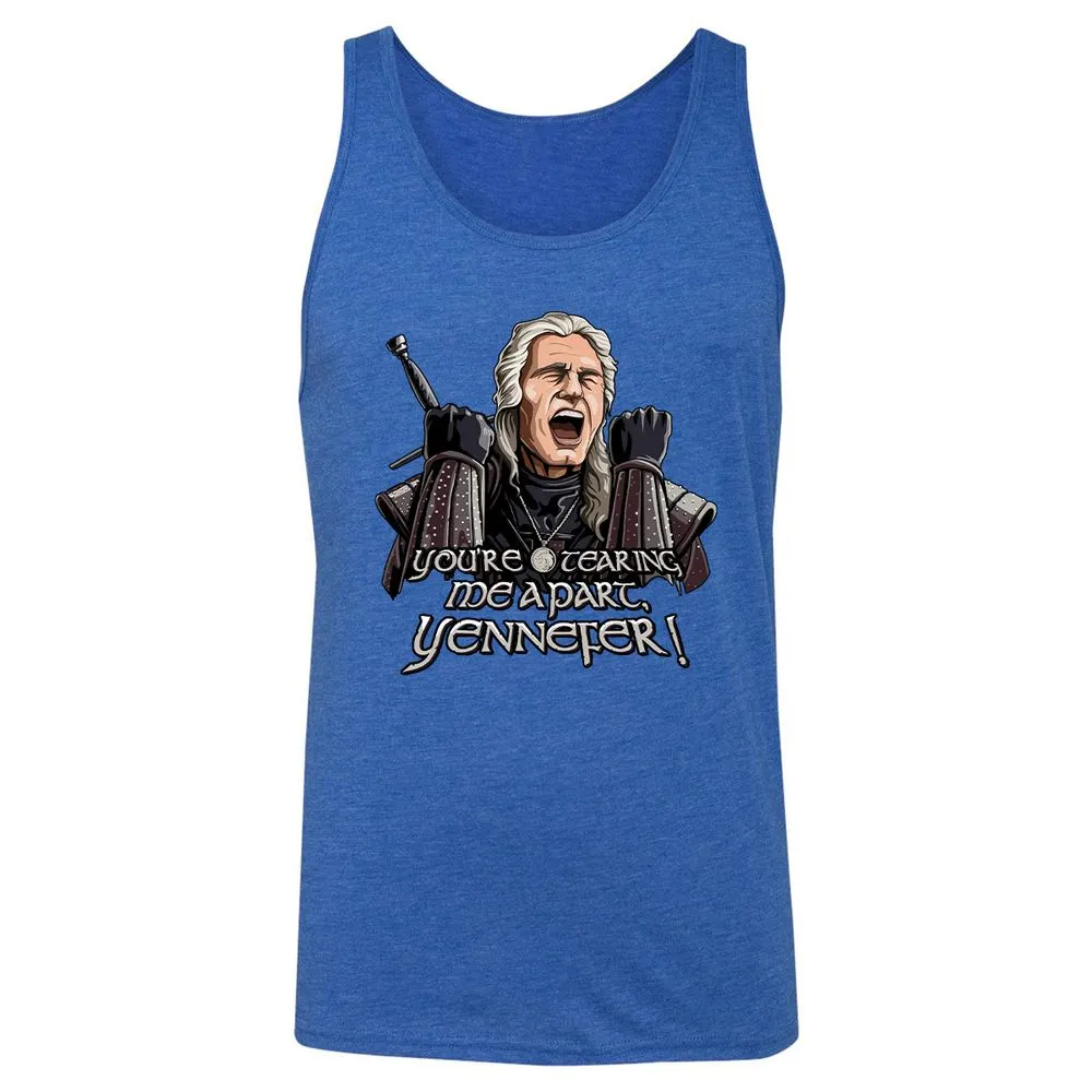 Unisex Jersey Tank - DC1UTBUL - True Royal Triblend - 12