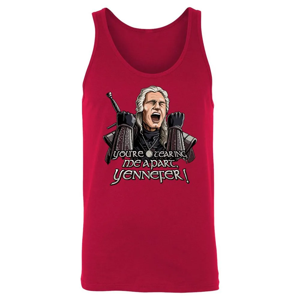 Unisex Jersey Tank - DC1UTBUL - Red - 11