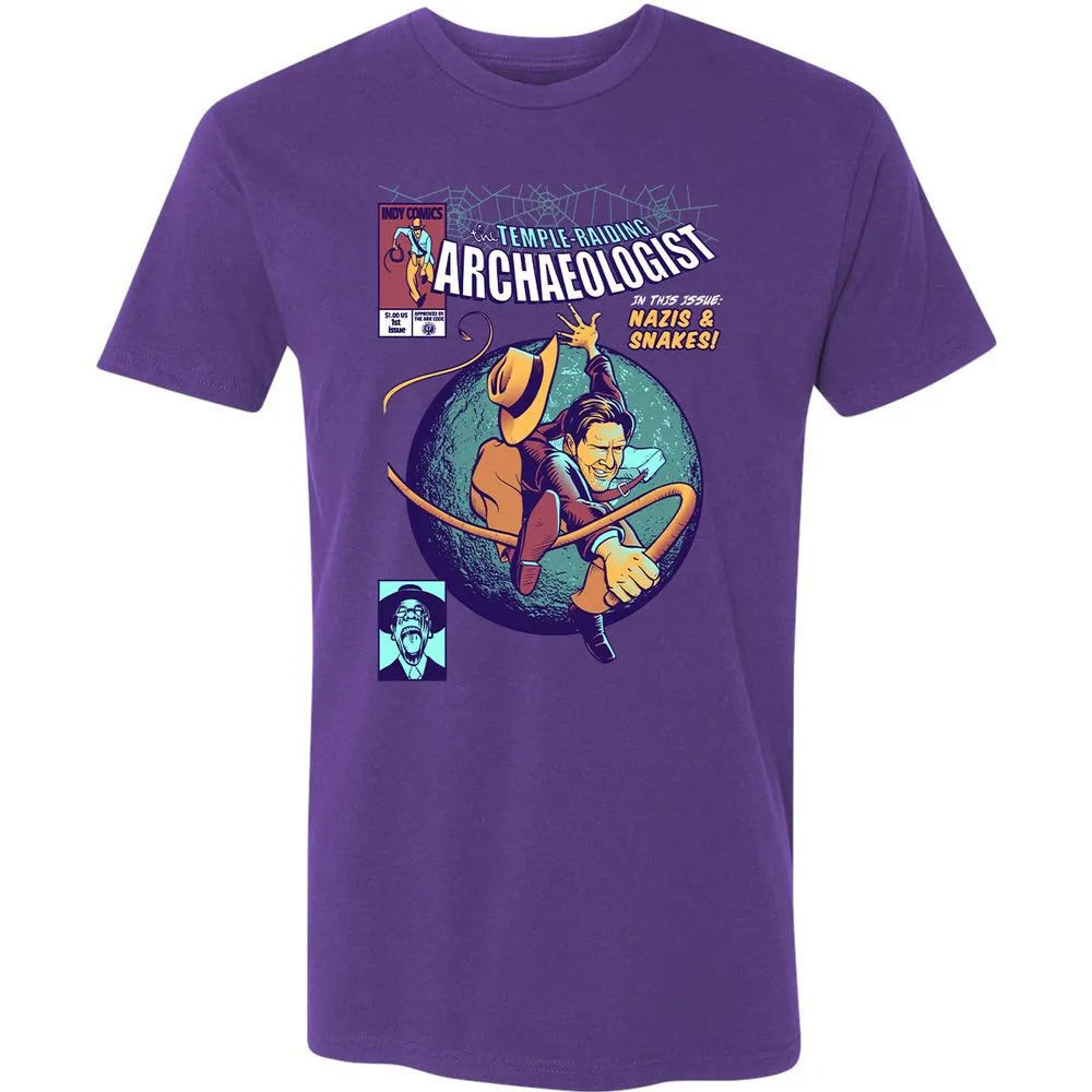 Premium Unisex T-Shirt - VLBW1GUV - Purple Rush - 7