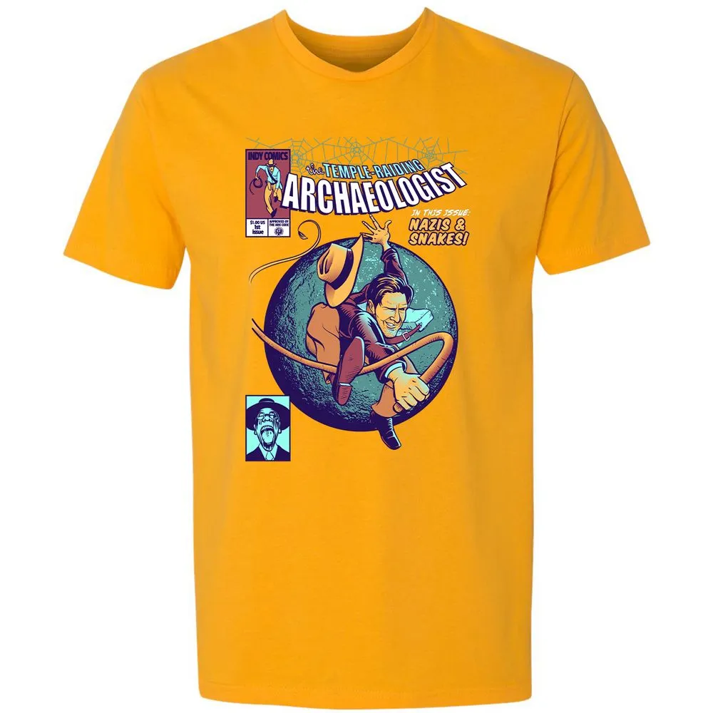 Premium Unisex T-Shirt - VLBW1GUV - Gold - 12