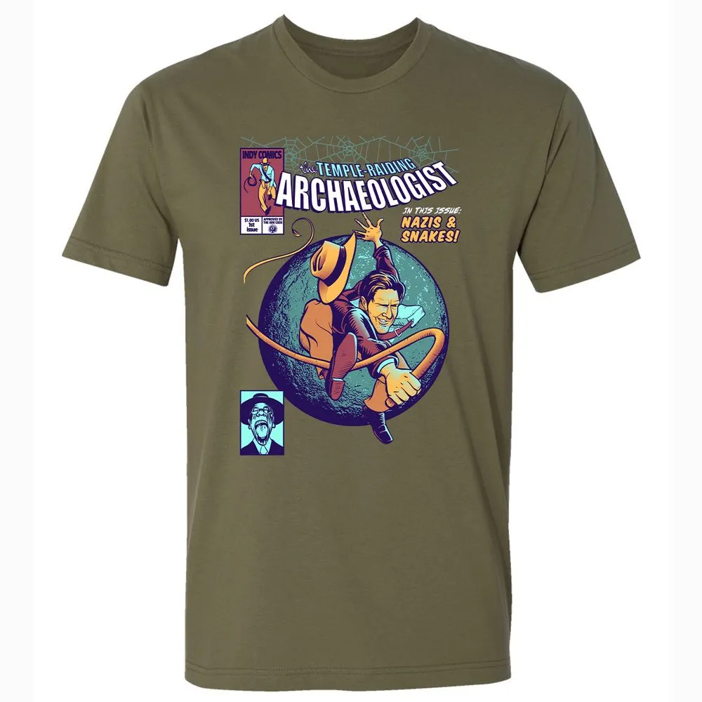 Premium Unisex T-Shirt - VLBW1GUV - Military Green - 5