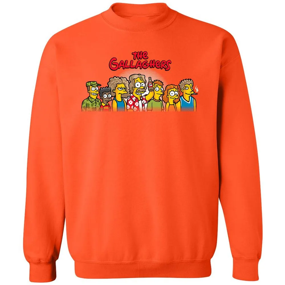 Classic Unisex Sweatshirt - G3J46REE - Orange - 10
