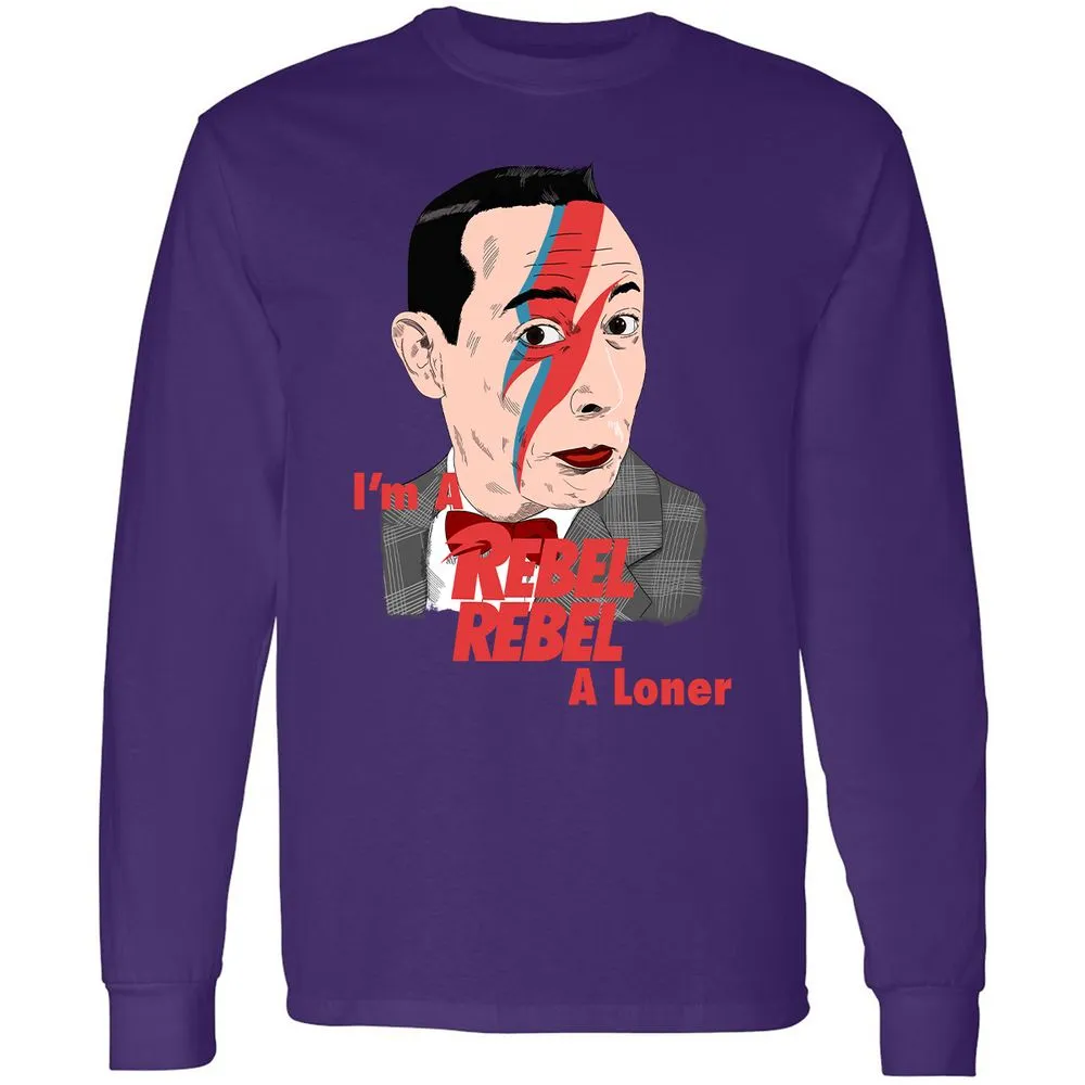 Long Sleeve T-Shirt - YZ2HCY3M - Purple - 13