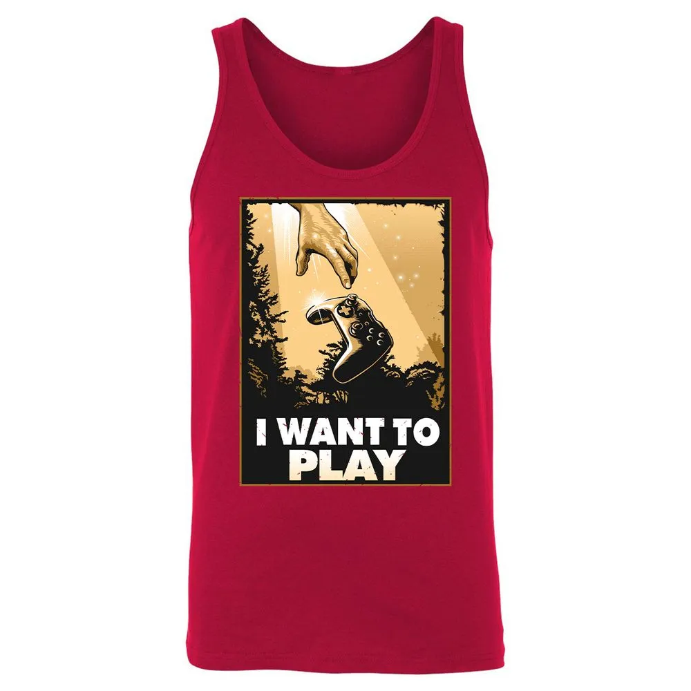 Unisex Jersey Tank - 5B1SLHUD - Red - 11