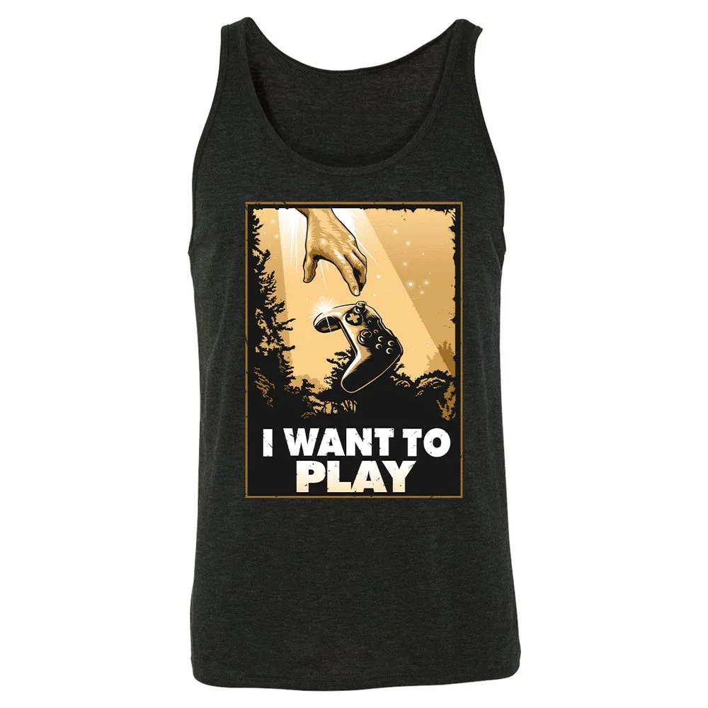Unisex Jersey Tank - 5B1SLHUD - Charcoal Black Triblend - 5