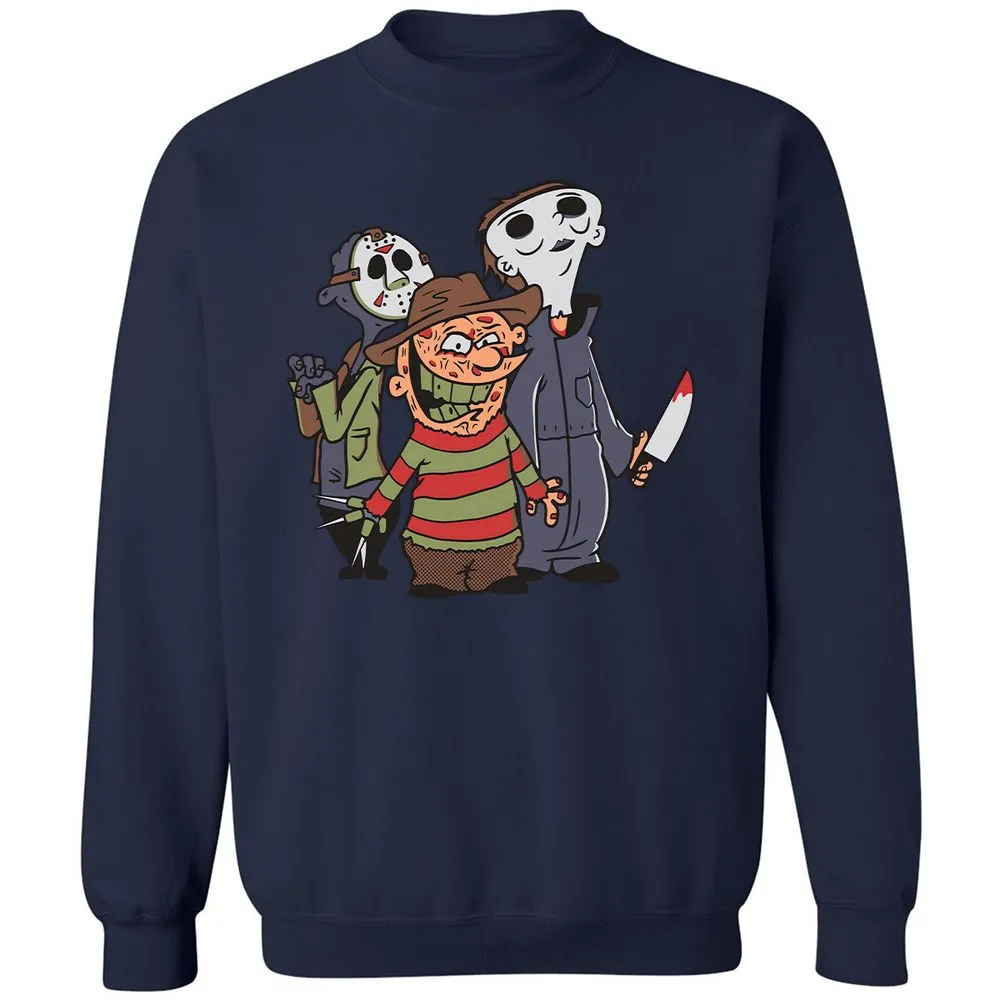 Classic Unisex Sweatshirt - P3XJACBM - Navy - 2