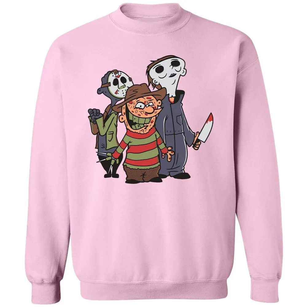 Classic Unisex Sweatshirt - P3XJACBM - Light Pink - 3