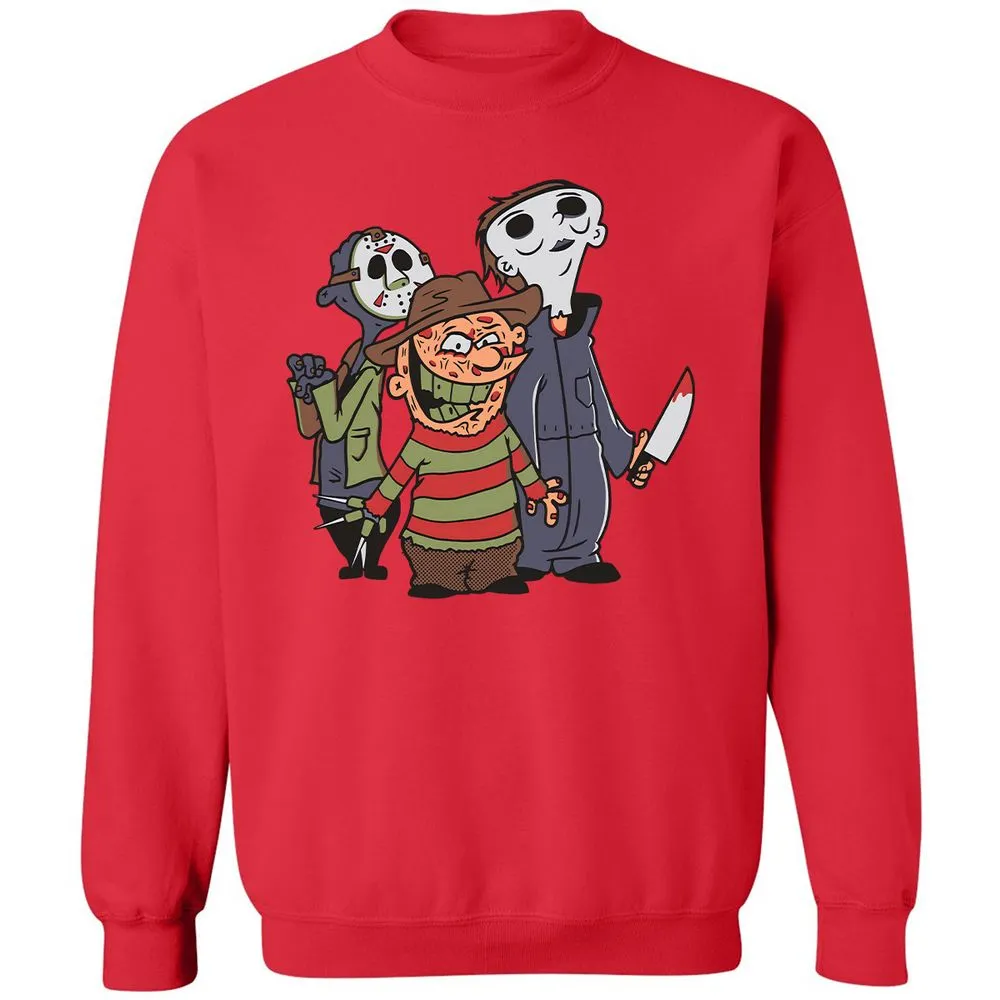 Classic Unisex Sweatshirt - P3XJACBM - Red - 5