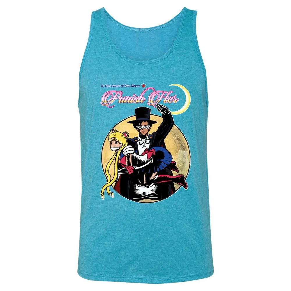 Unisex Jersey Tank - C7UDRA3D - Aqua Triblend - 3