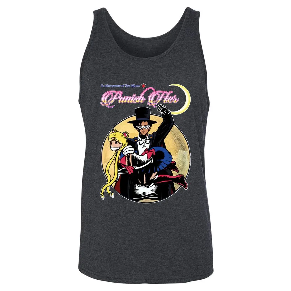 Unisex Jersey Tank - C7UDRA3D - Dark Grey Heather - 6