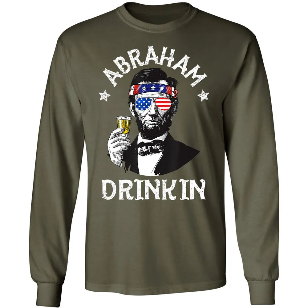 Long Sleeve T-Shirt - EX6DJVJK - Military Green - 16