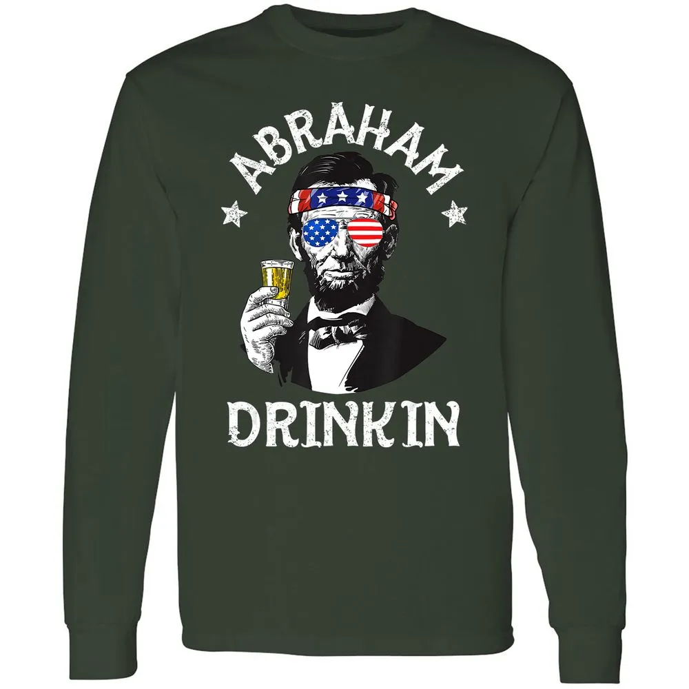 Long Sleeve T-Shirt - EX6DJVJK - Forest Green - 4