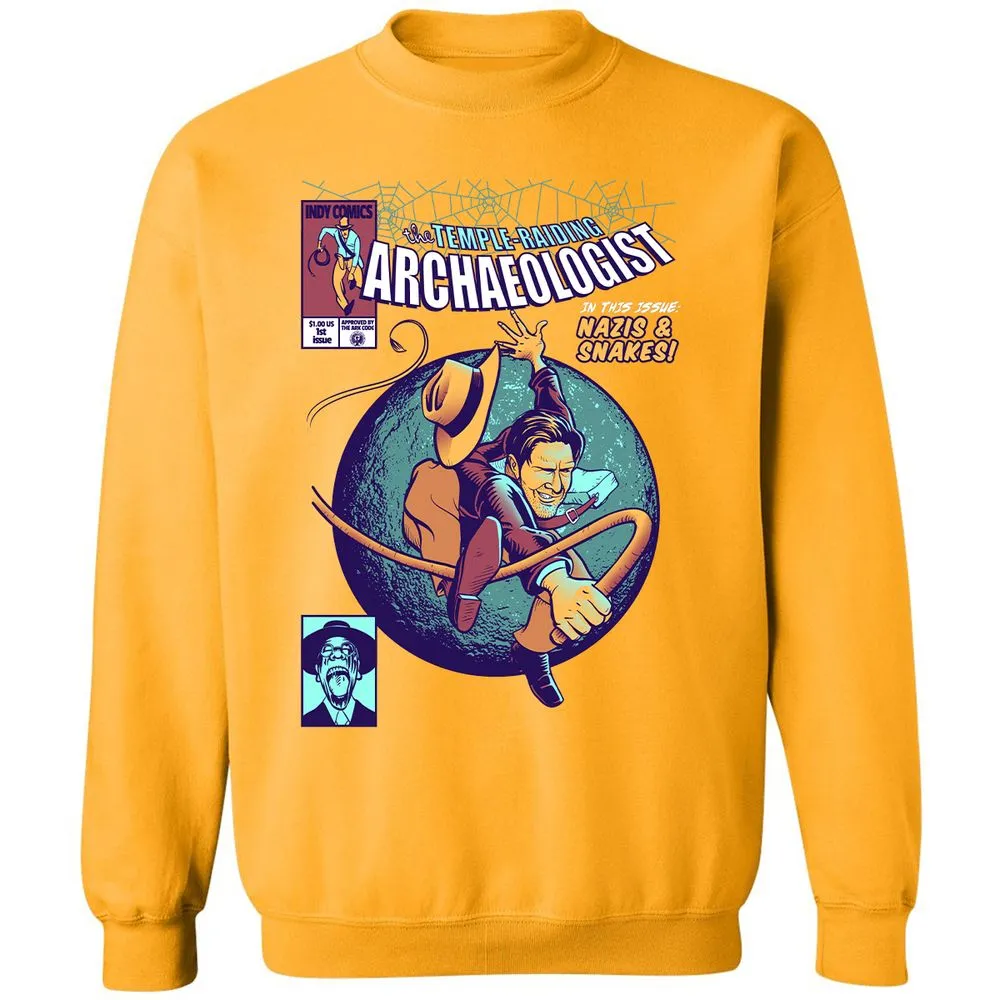 Classic Unisex Sweatshirt - KSLA6QZK - Gold - 11