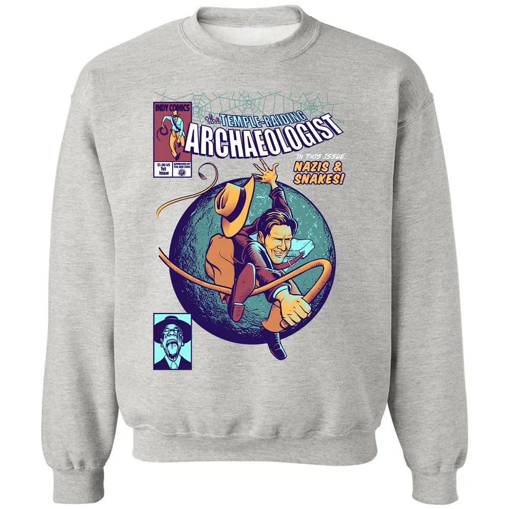 Classic Unisex Sweatshirt - KSLA6QZK - Ash - 8