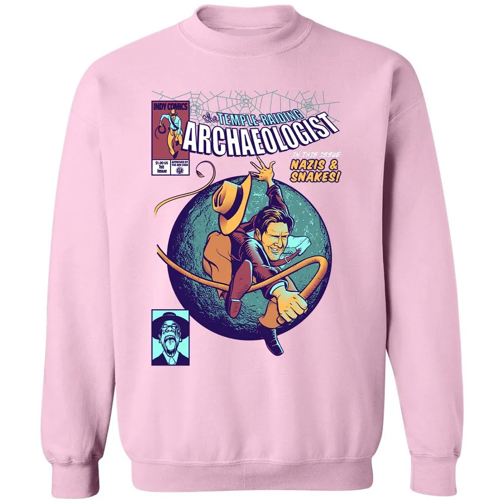 Classic Unisex Sweatshirt - KSLA6QZK - Light Pink - 3