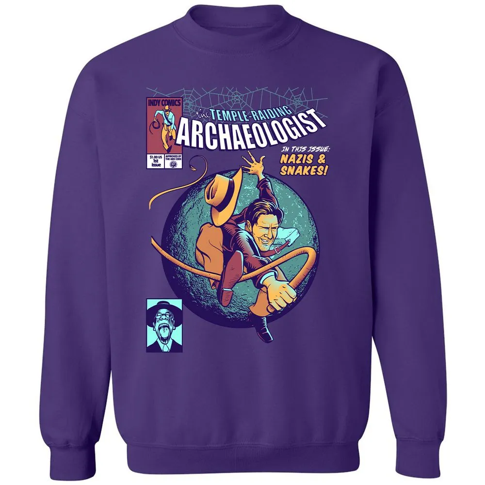 Classic Unisex Sweatshirt - KSLA6QZK - Purple - 6