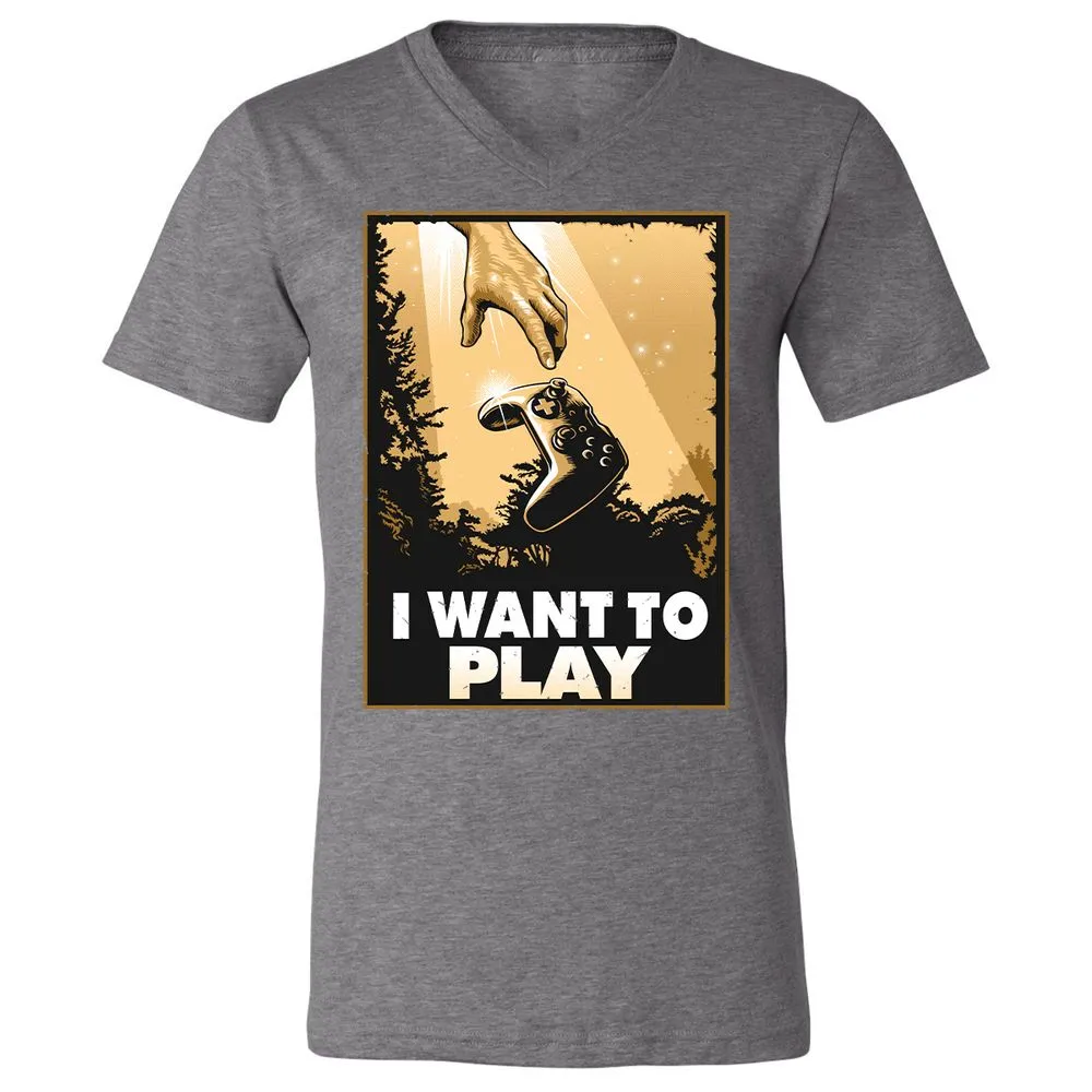 Unisex V-Neck T-Shirt - MPCLFU3J - Deep Heather - 13