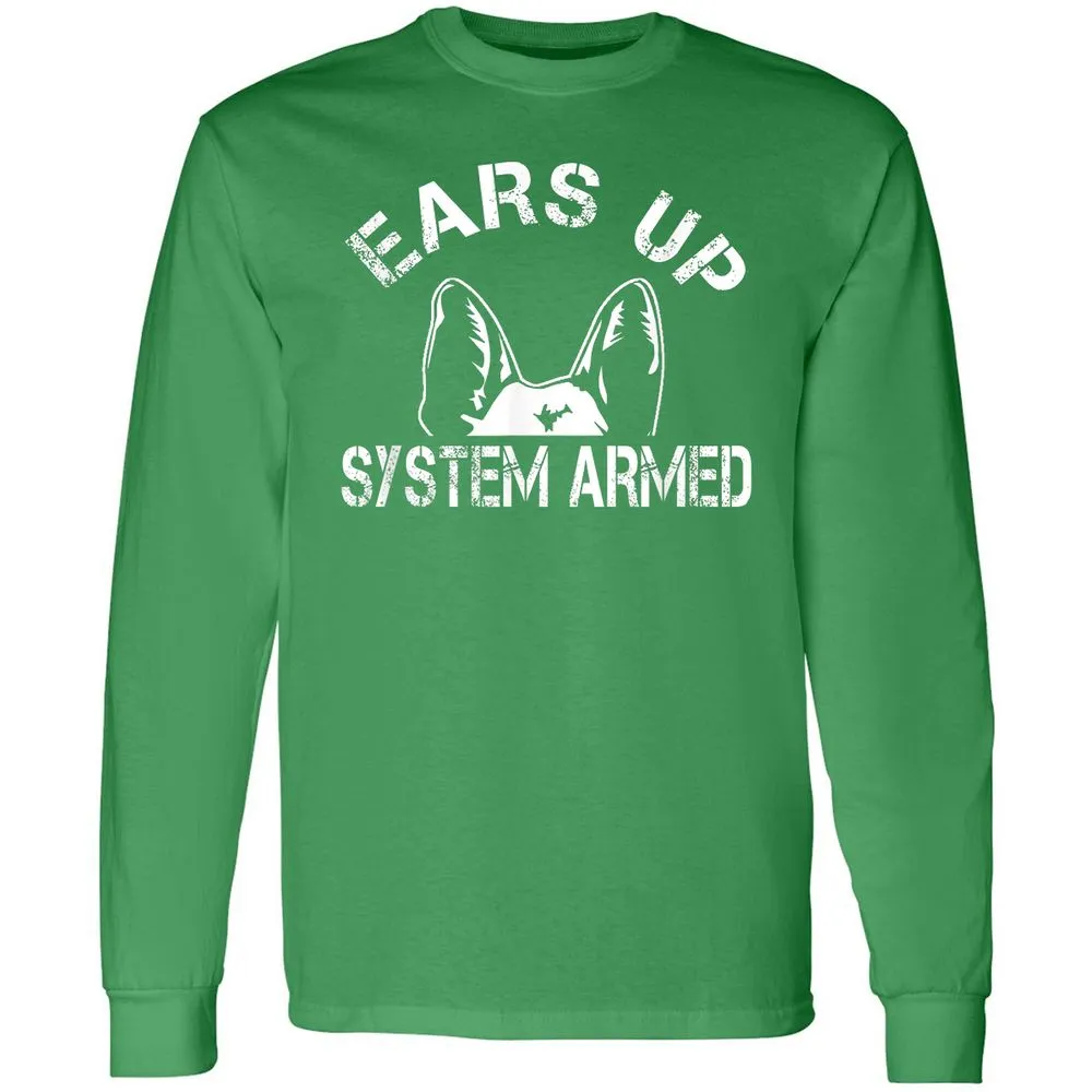 Long Sleeve T-Shirt - ZQDK4PL4 - Irish Green - 10