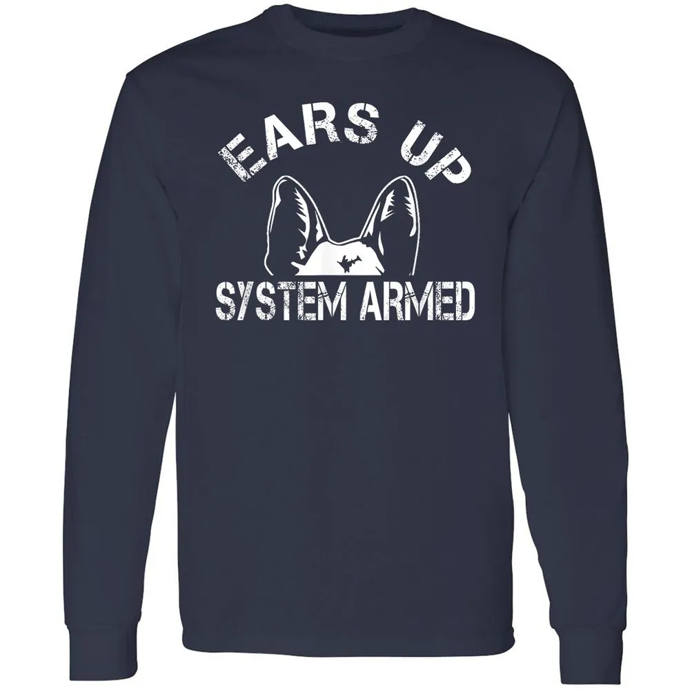 Long Sleeve T-Shirt - ZQDK4PL4 - Navy - 2