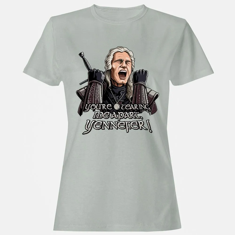Women's T-Shirt - SXSKSPZY - Ash - 2