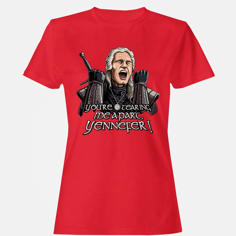 Women's T-Shirt - SXSKSPZY - Red - 13