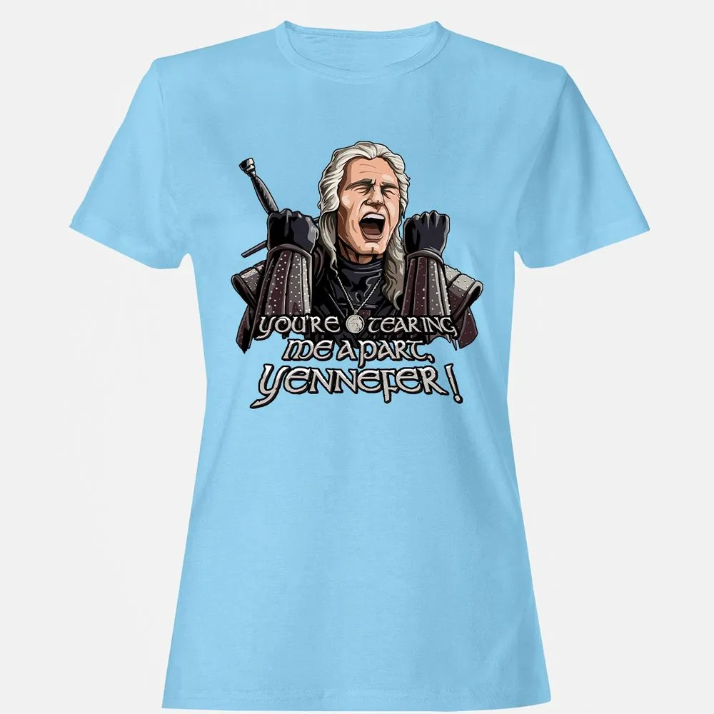 Women's T-Shirt - SXSKSPZY - Light Blue - 8