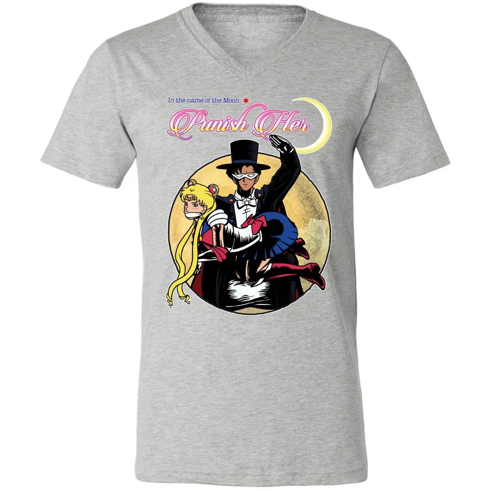 Unisex V-Neck T-Shirt - 2D39VFVZ - Athletic Heather - 7
