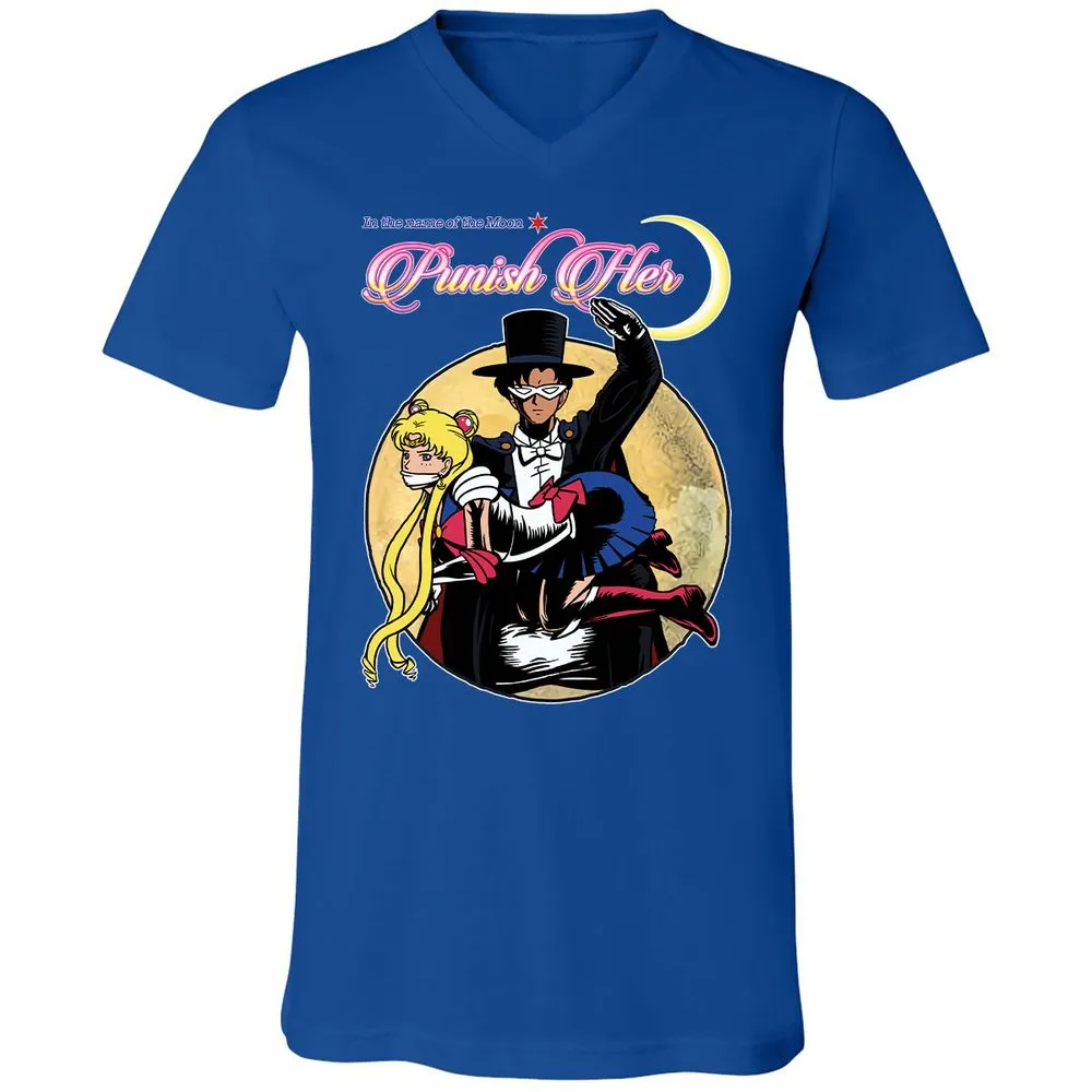 Unisex V-Neck T-Shirt - 2D39VFVZ - True Royal - 4