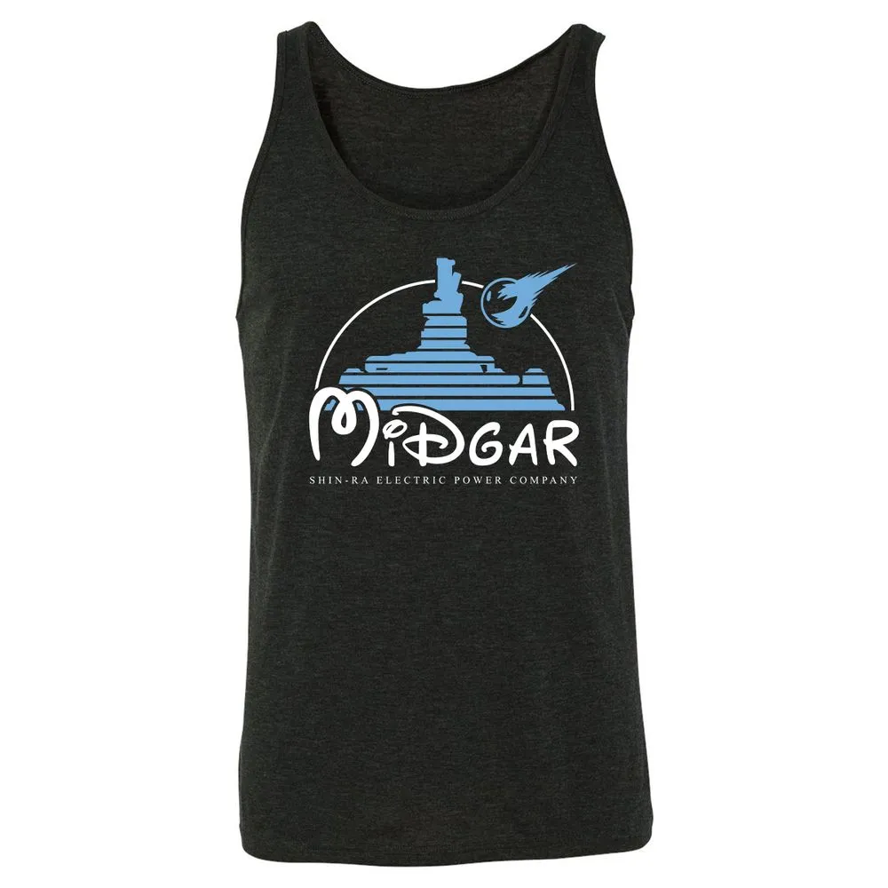 Unisex Jersey Tank - VR8KMTT7 - Charcoal Black Triblend - 5