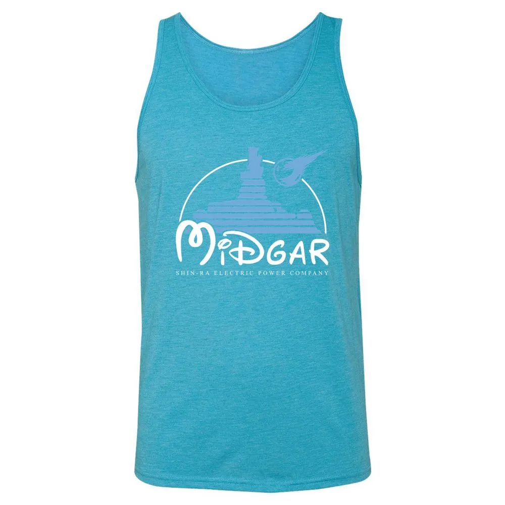 Unisex Jersey Tank - VR8KMTT7 - Aqua Triblend - 3