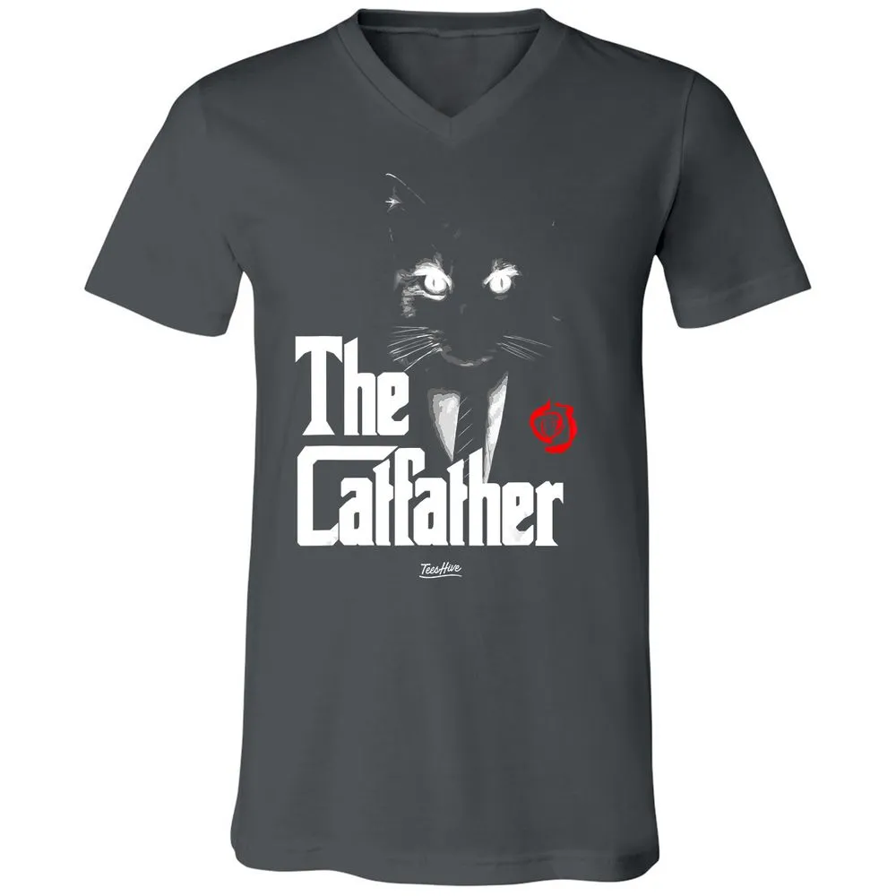 Unisex V-Neck T-Shirt - LBD55TF6 - Asphalt - 12