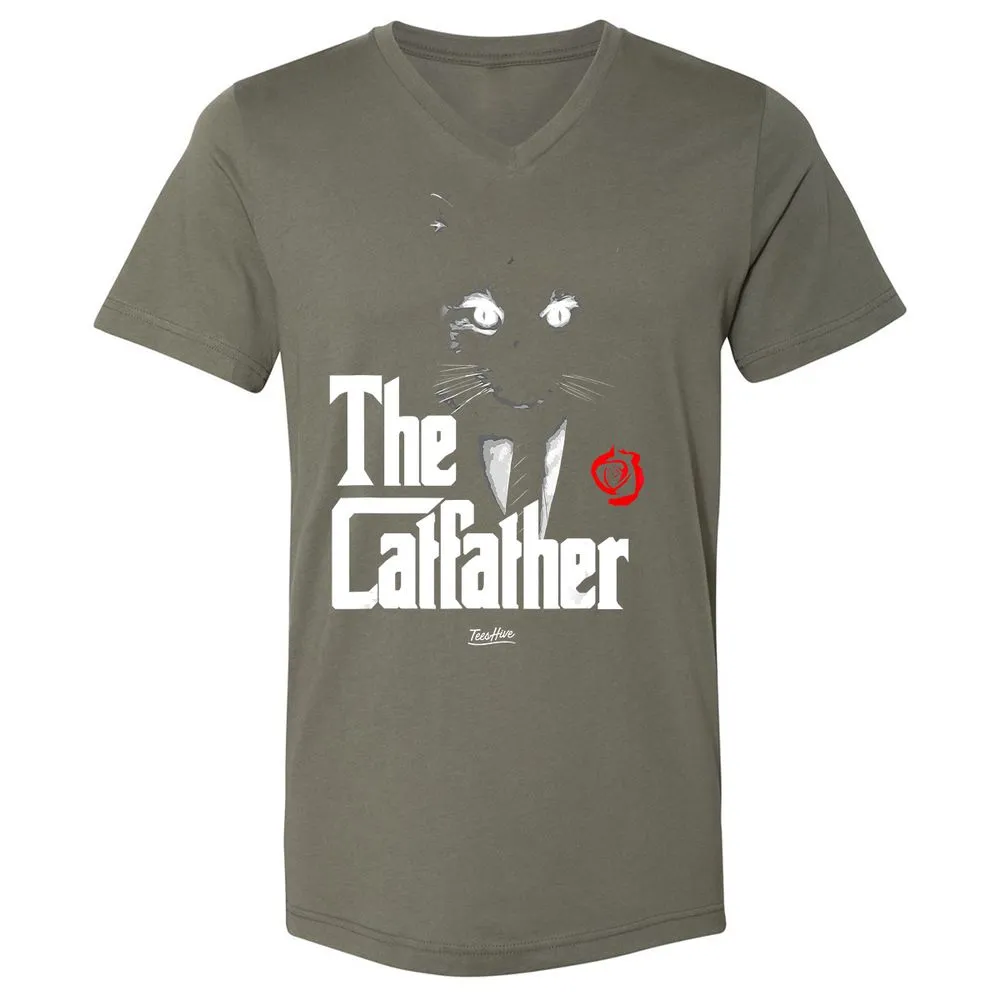 Unisex V-Neck T-Shirt - LBD55TF6 - Military Green - 10